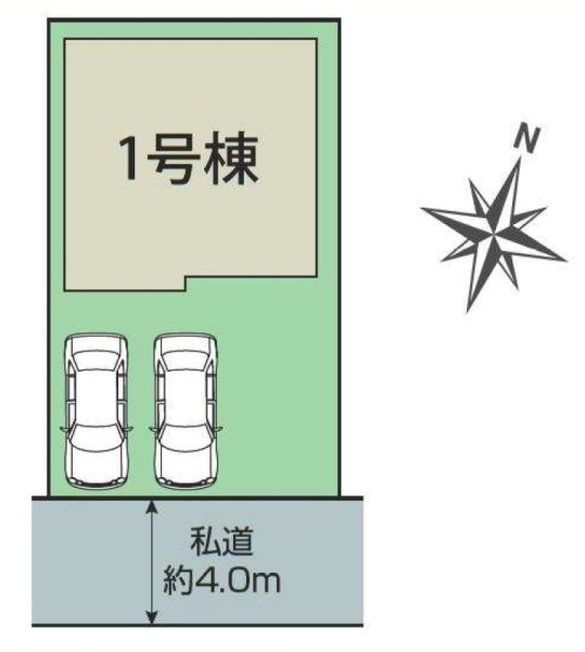 沼津市下香貫新築分譲住宅全1棟　1号棟