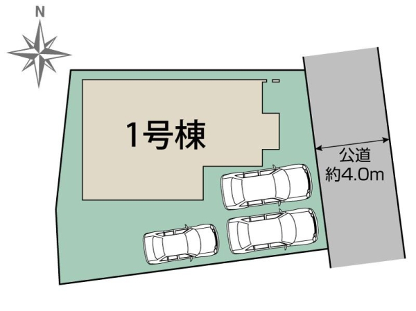 三島市谷田新築分譲住宅全1棟　1号棟