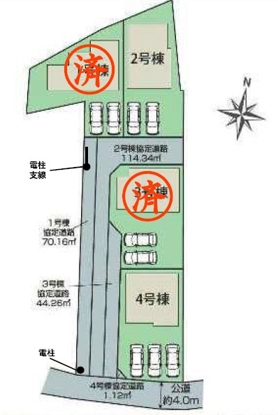 沼津市大岡新築分譲住宅全4棟　2号棟