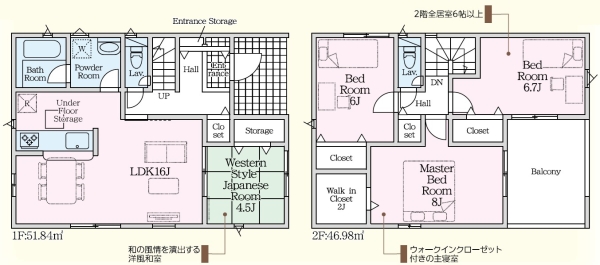 沼津市東椎路第6新築分譲住宅全1棟　1号棟