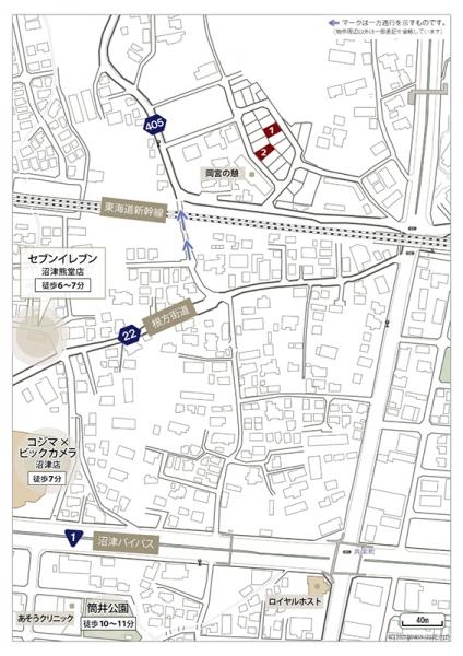 沼津市岡宮１期新築分譲住宅全2棟　1号棟