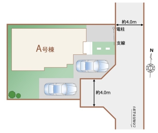 三島市青木　新築分譲住宅全1棟　Ａ号棟