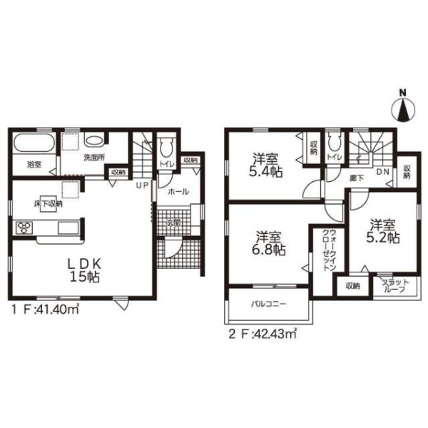 函南町肥田２期新築分譲住宅全1棟　１号棟
