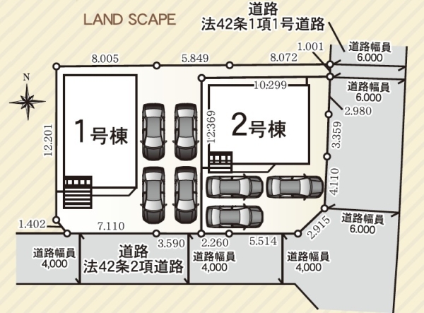 沼津市大岡第32新築分譲住宅全2棟　1号棟