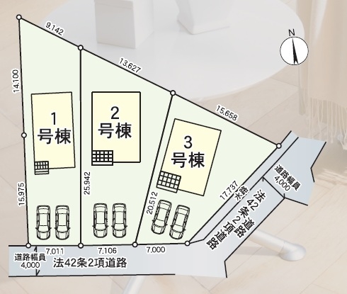 沼津市西椎路第7新築分譲住宅全3棟　1号棟