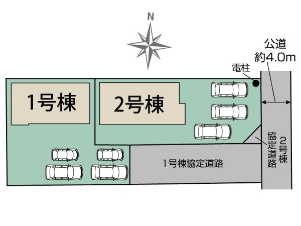 伊豆の国市富士見新築分譲住宅全2棟　2号棟