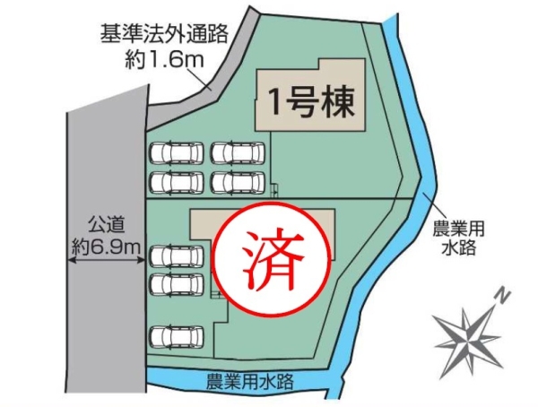 長泉町上長窪新築分譲住宅全2棟　1号棟