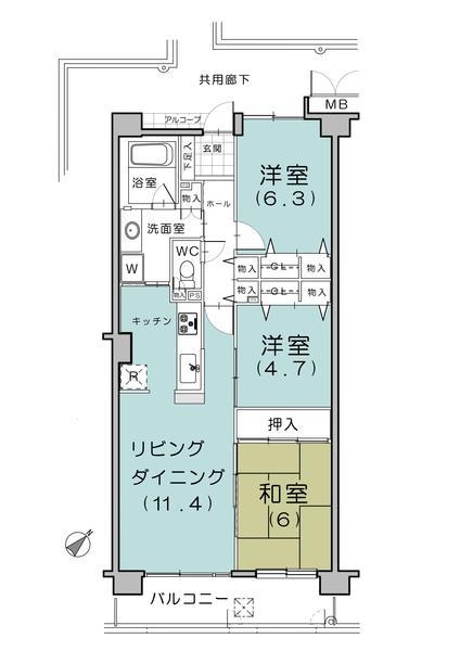 シャルマンコーポグランヒル三島