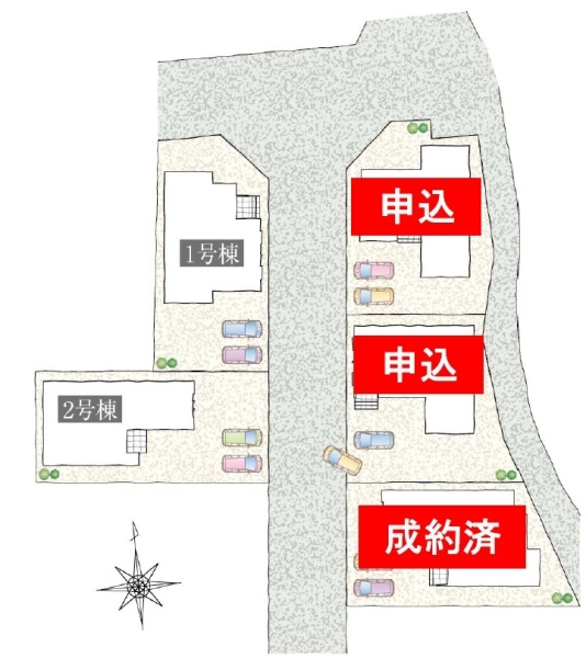 沼津門池小新築分譲住宅　2号棟