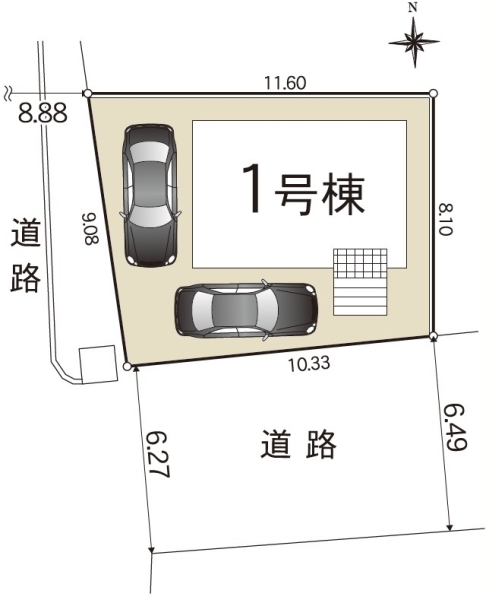 清水町玉川新築分譲住宅全1棟　1号棟