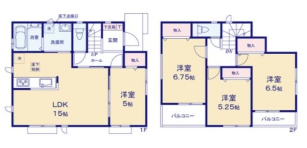 沼津市東熊堂新築分譲住宅全2棟　2号棟