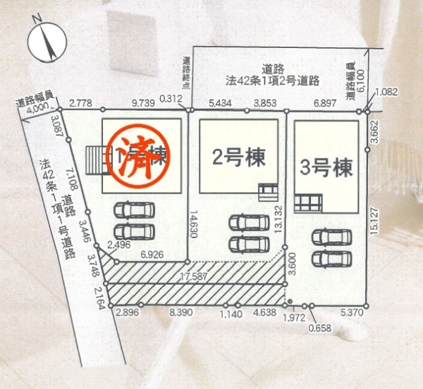 沼津市大塚第15新築分譲住宅全3棟　3号棟