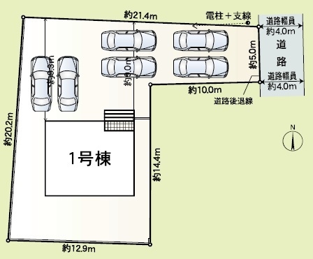 沼津市東椎路第7新築分譲住宅全1棟　1号棟