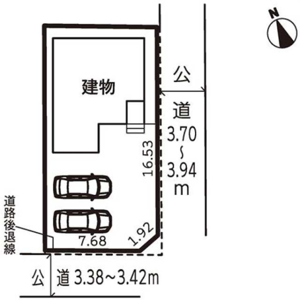 沼津市大塚3期新築分譲住宅全1棟　1号棟