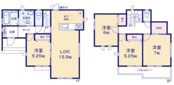 伊豆の国市大仁II新築分譲住宅全2棟　Ｂ号棟