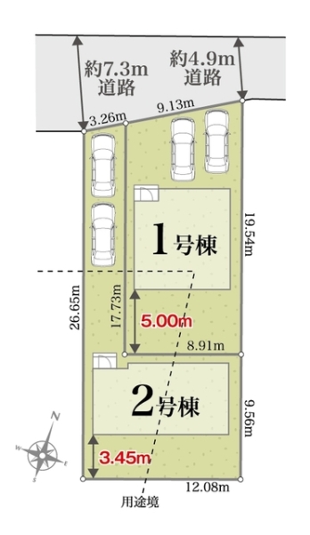 伊豆の国市四日町01期新築分譲住宅全2棟　2号棟
