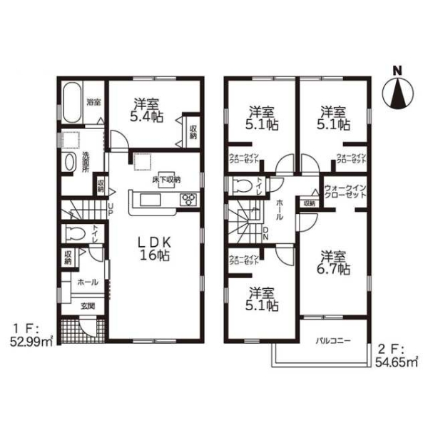 清水町徳倉3期新築分譲住宅全2棟　2号棟