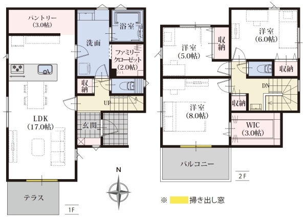 沼津市大岡第3期新築分譲住宅全1棟 1号棟