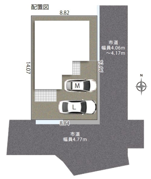 沼津市大岡第3期新築分譲住宅全1棟　1号棟