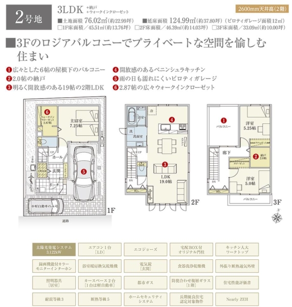 三島寿町II新築分譲住宅　2号地