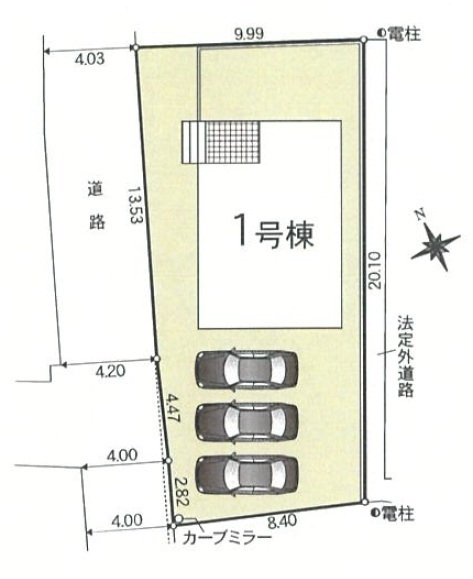 沼津市大塚第17新築分譲住宅全1棟　1号棟