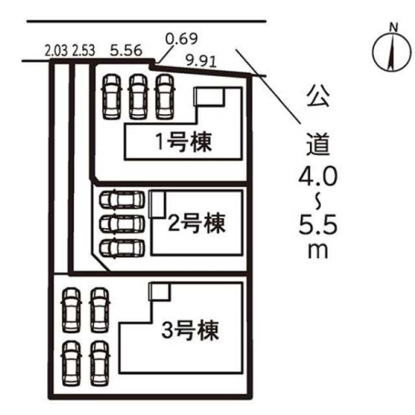 伊豆の国市富士見新築分譲住宅全3棟　2号棟
