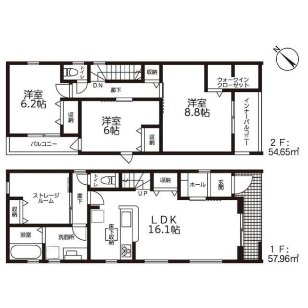 長泉町南一色新築分譲住宅全2棟　2号棟