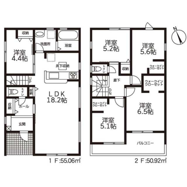 清水町長沢新築分譲住宅全1棟　1号棟