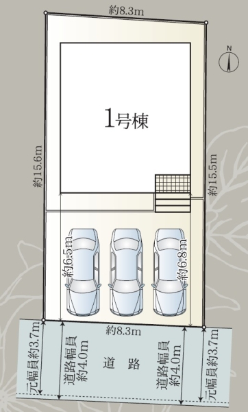 沼津市南本郷町第3新築分譲住宅全1棟　1号棟
