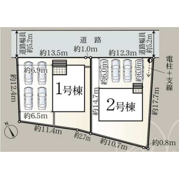 沼津市大諏訪第8新築分譲住宅全2棟　2号棟