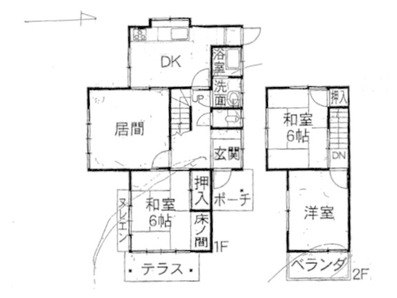 沼津市大平の中古一戸建て