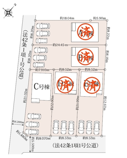沼津市本字松下新築分譲住宅全5棟　Ｃ号棟