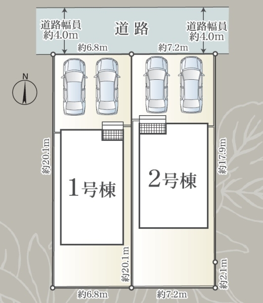 沼津市下香貫第32新築分譲住宅全2棟　1号棟