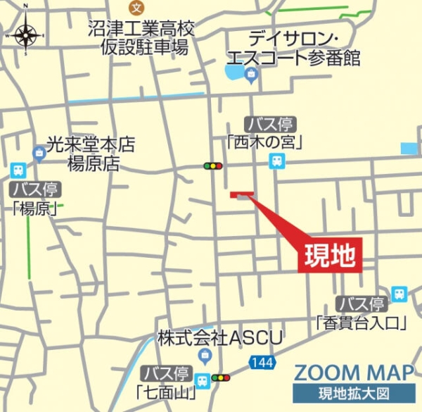 沼津市下香貫木ノ宮１期新築分譲住宅全２棟　１号棟