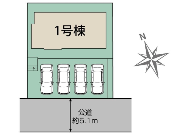 伊豆の国市中條新築分譲住宅全1棟　1号棟
