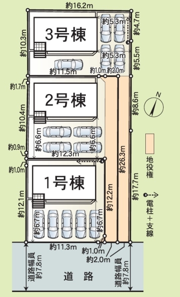 沼津市下香貫第31新築分譲住宅全3棟 3号棟