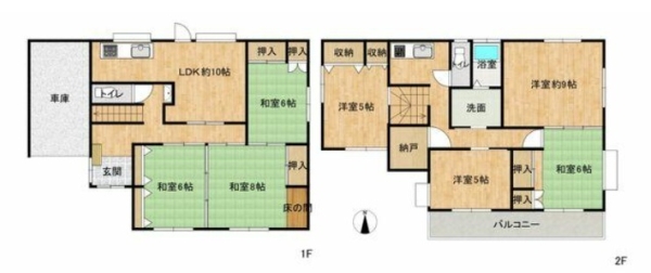 沼津市大岡の中古一戸建て