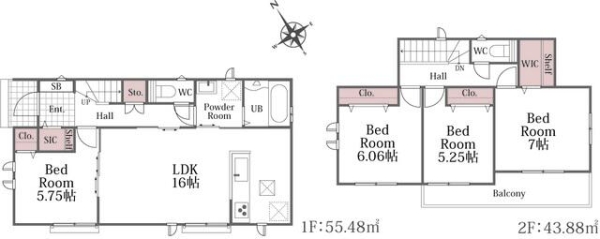沼津市大諏訪新築分譲住宅全2棟　Ａ号棟