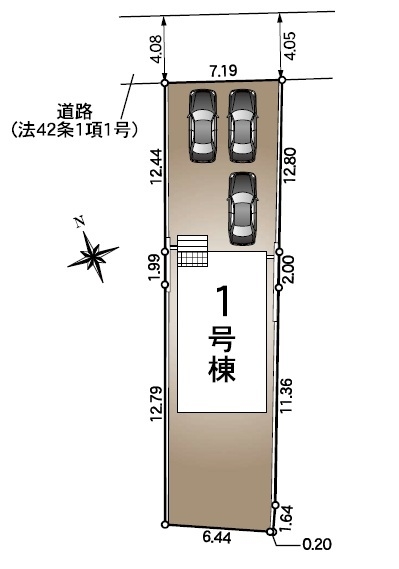 沼津市原第２２新築分譲住宅全1棟　1号棟