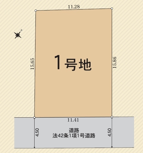三島市谷田第16土地 1号地