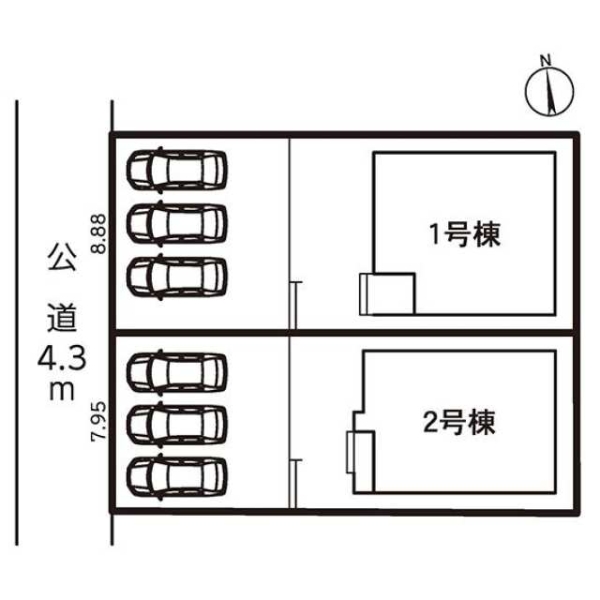 沼津市高島本町新築分譲住宅全2棟　2号棟