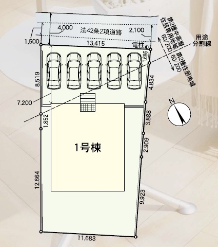 沼津市西間門第11新築分譲住宅全1棟　1号棟