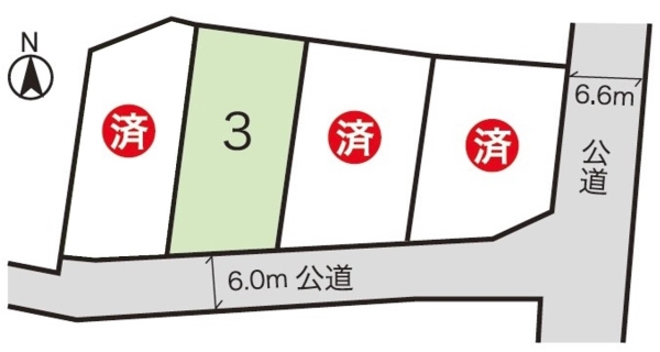 裾野市公文名分譲地　3号地