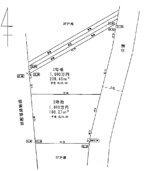 御殿場市中山売土地全2区画　2号地