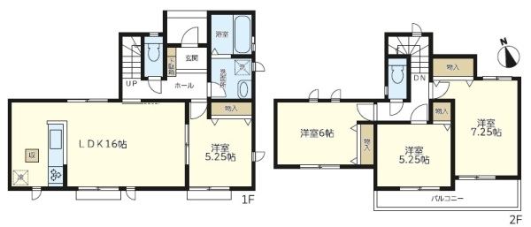 裾野市茶畑VIII新築分譲住宅全1棟　1号棟