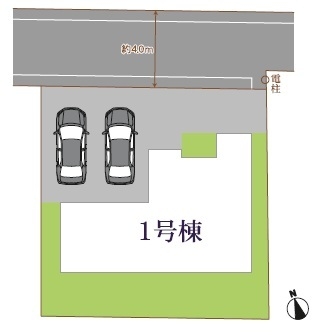 裾野市茶畑VIII新築分譲住宅全1棟　1号棟
