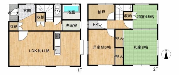 裾野市茶畑の中古一戸建て