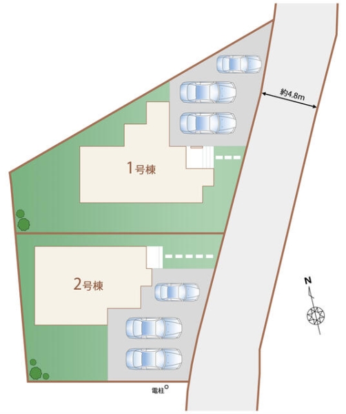 御殿場市中山３期新築分譲住宅全2棟　2号棟