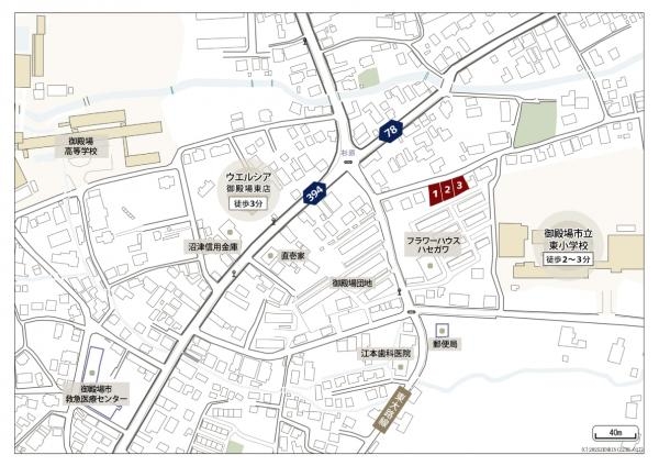 御殿場市御殿場１期新築分譲住宅全3棟　２号棟