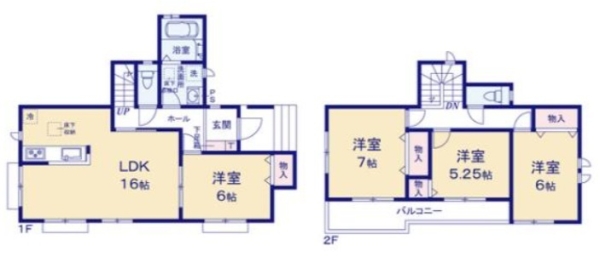 御殿場市中山３期新築分譲住宅全2棟　1号棟